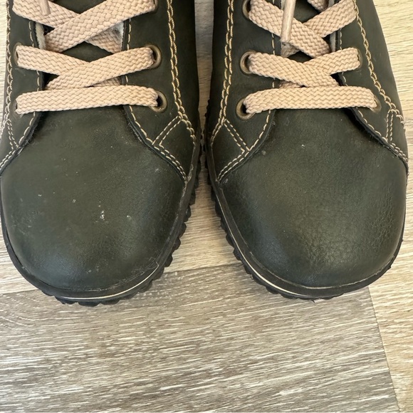 Rieker Cordula 30 Ankle Boots Forest Green Size 39 US 8 - Picture 10 of 10